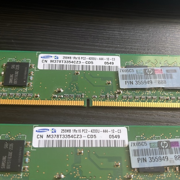 8GB Ram - Samsung and Kingston RAM Modules - Picture 3 of 3